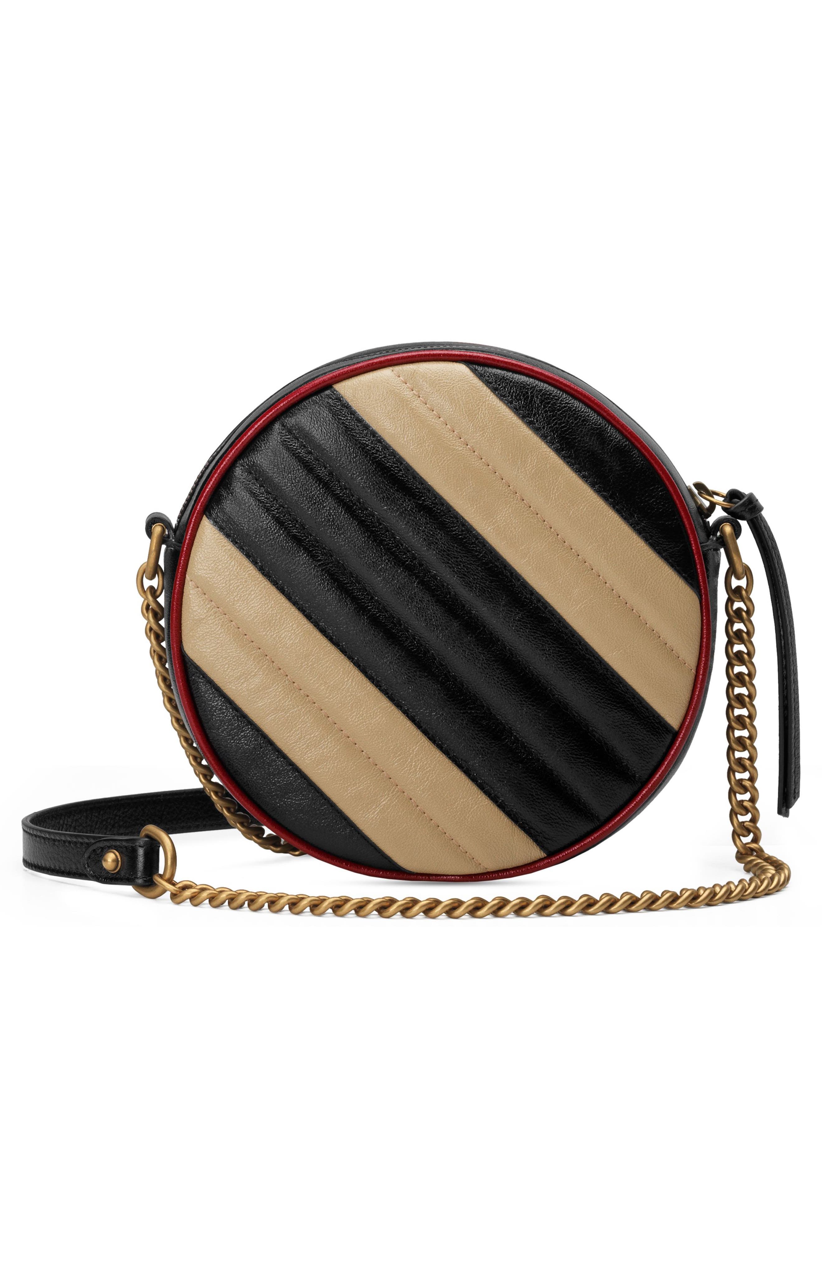 Gucci Mini GG Marmont 2.0 Matelassé Leather Shoulder Bag, Alternate, color, 