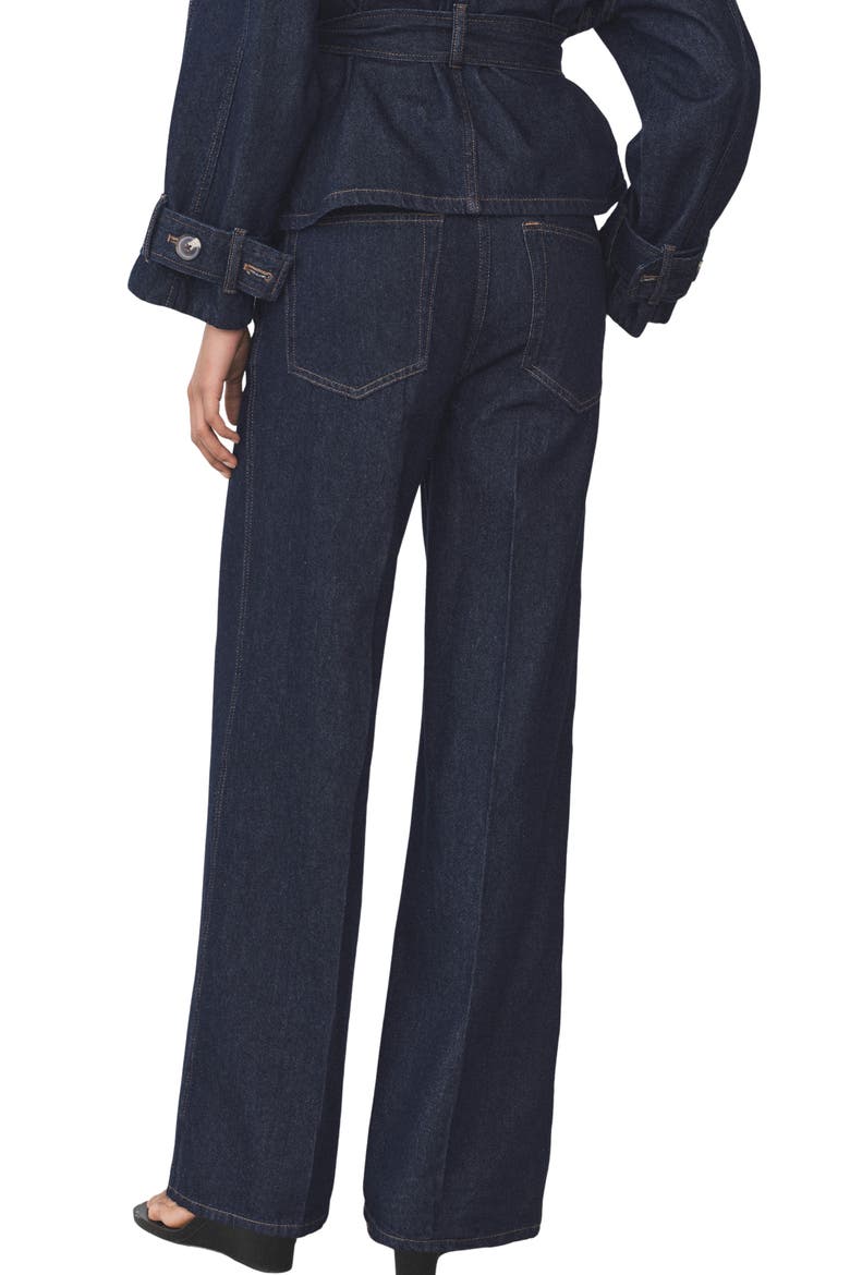 High Waist Flare Leg Jeans, Alternate, color, OPEN BLUE