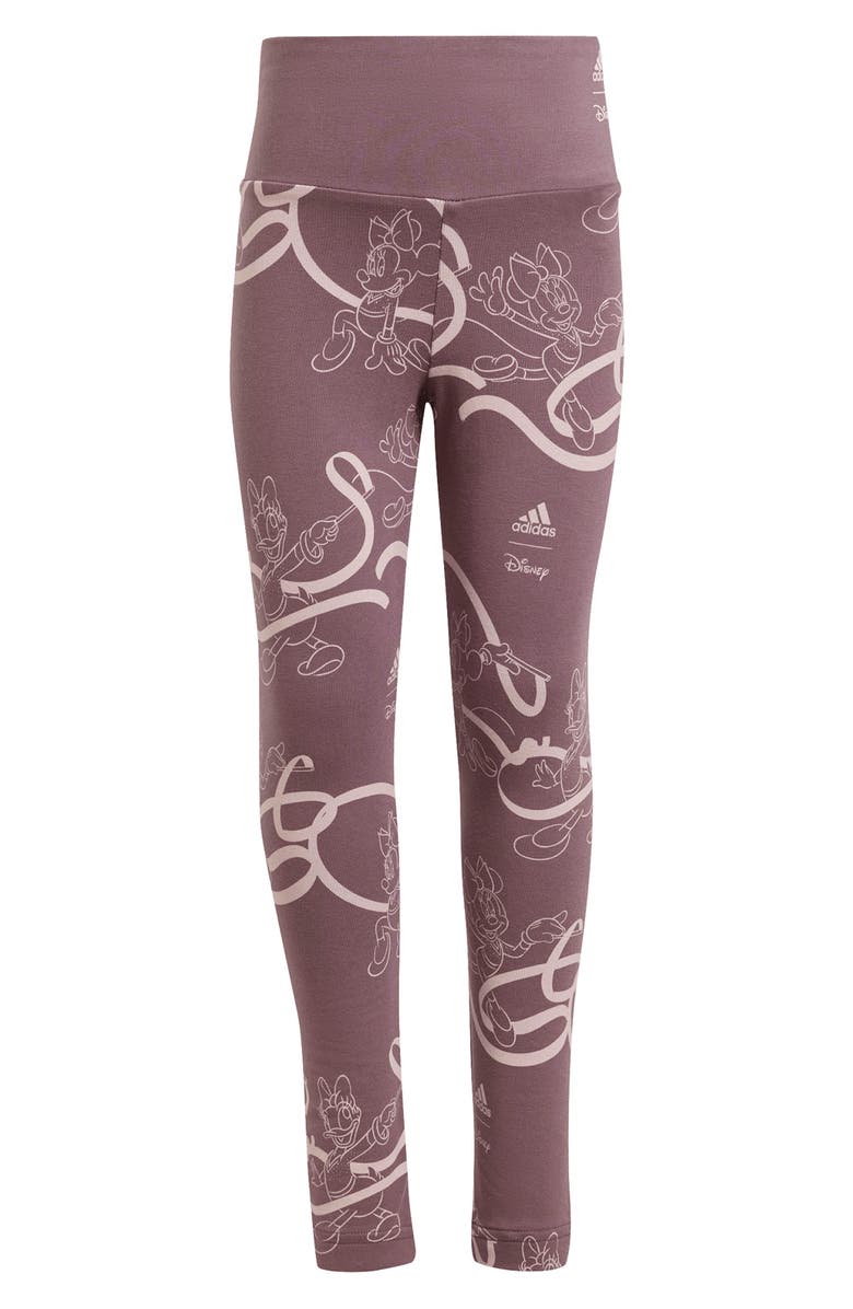 adidas x Disney Kids' Daisy & Minnie Sweatshirt & Leggings Set, Alternate, color, 