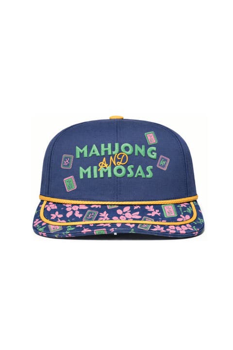 Mahjong Embroidered Hat