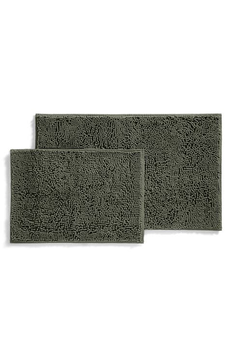 2-Pack Chenille Bath Mats