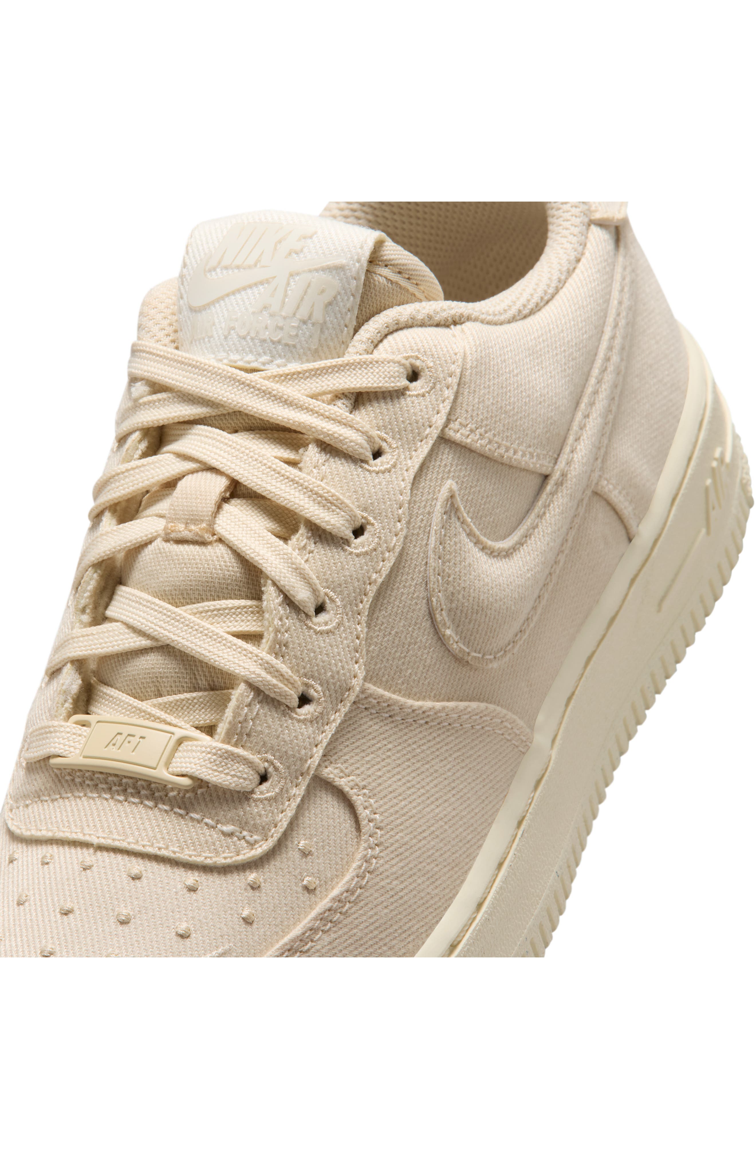 Kids' Air Force 1 Sneaker, Alternate, color, BEACH/ MILK/ SAIL