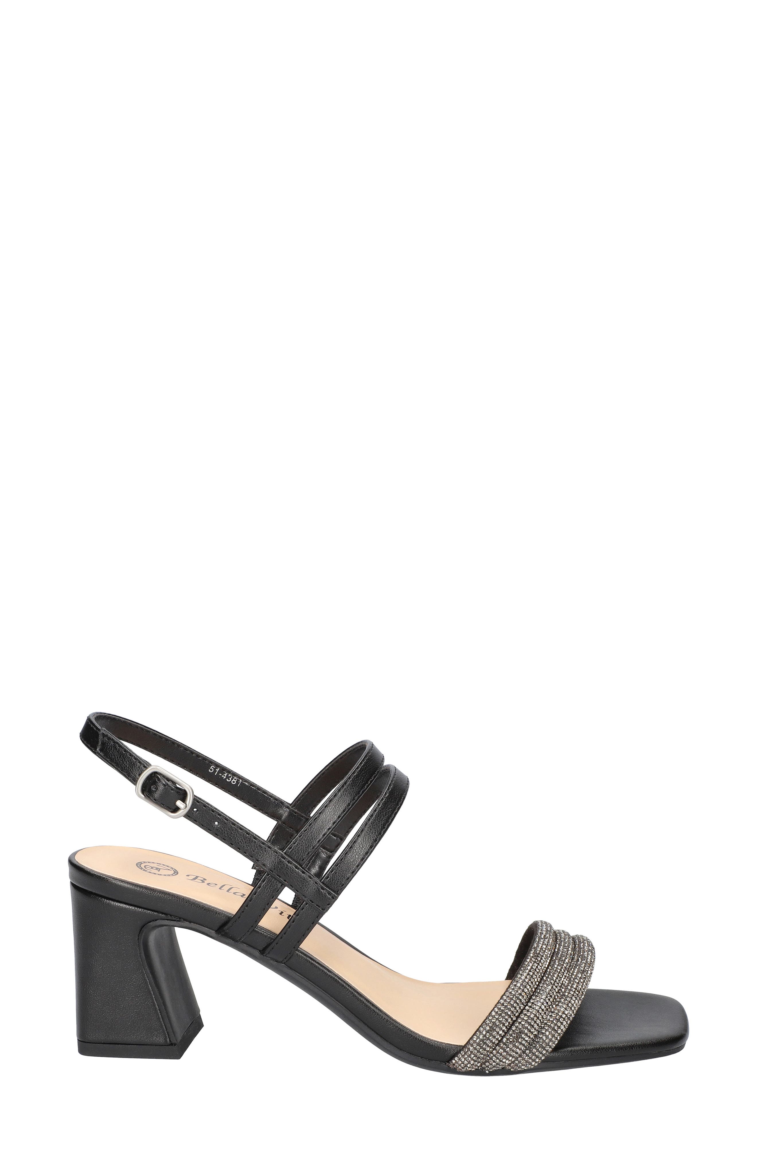 Bella Vita Majesty Slingback Sandal, Alternate, color, Black