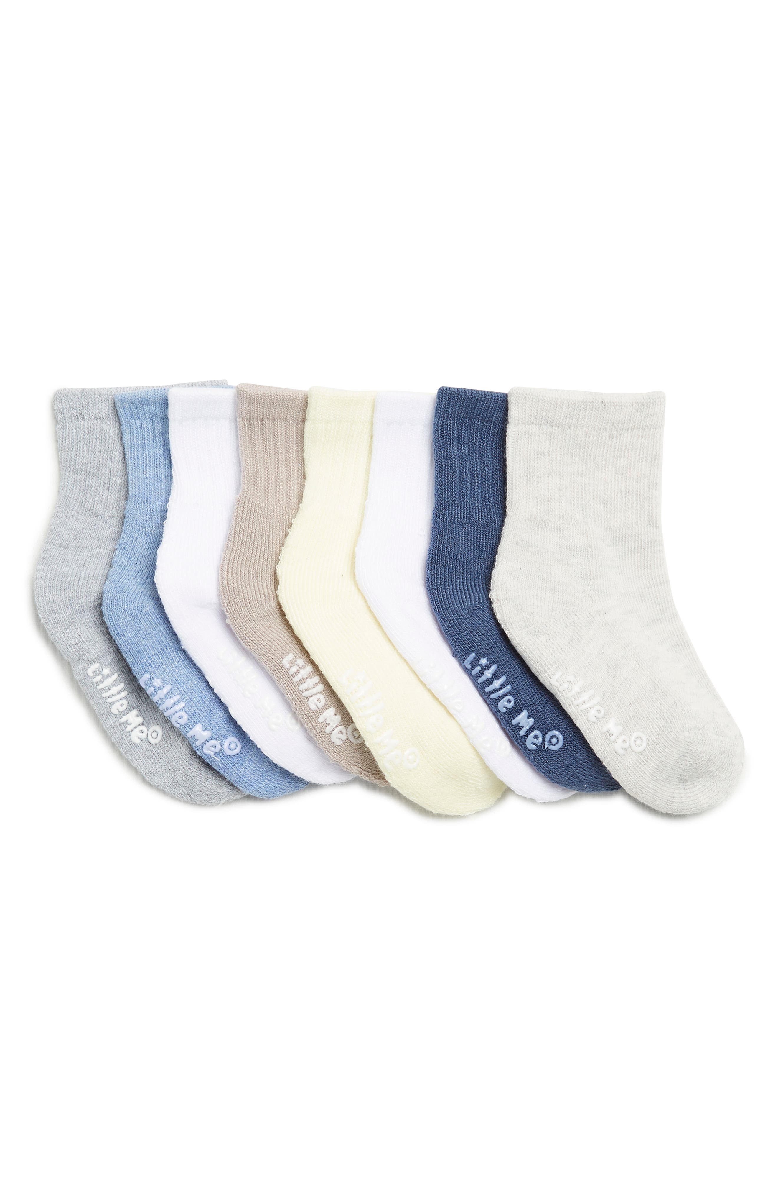 Little Me Half Cushion Socks - Pack of 8