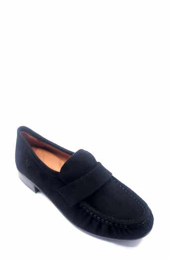 Gentle Souls Crew Woven Leather Loafer