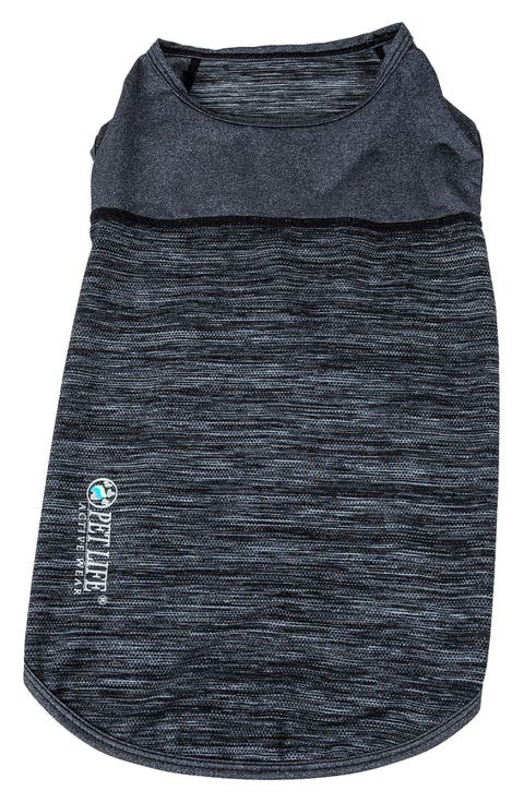 Pet Life® ACTIVE Aero-Pawlse Heathered Tank Top - Large
