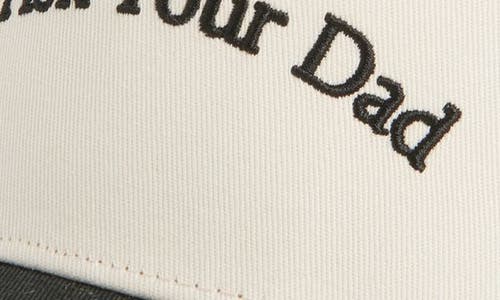 Kenzkustomz Go Ask Your Dad Trucker Hat In Brown