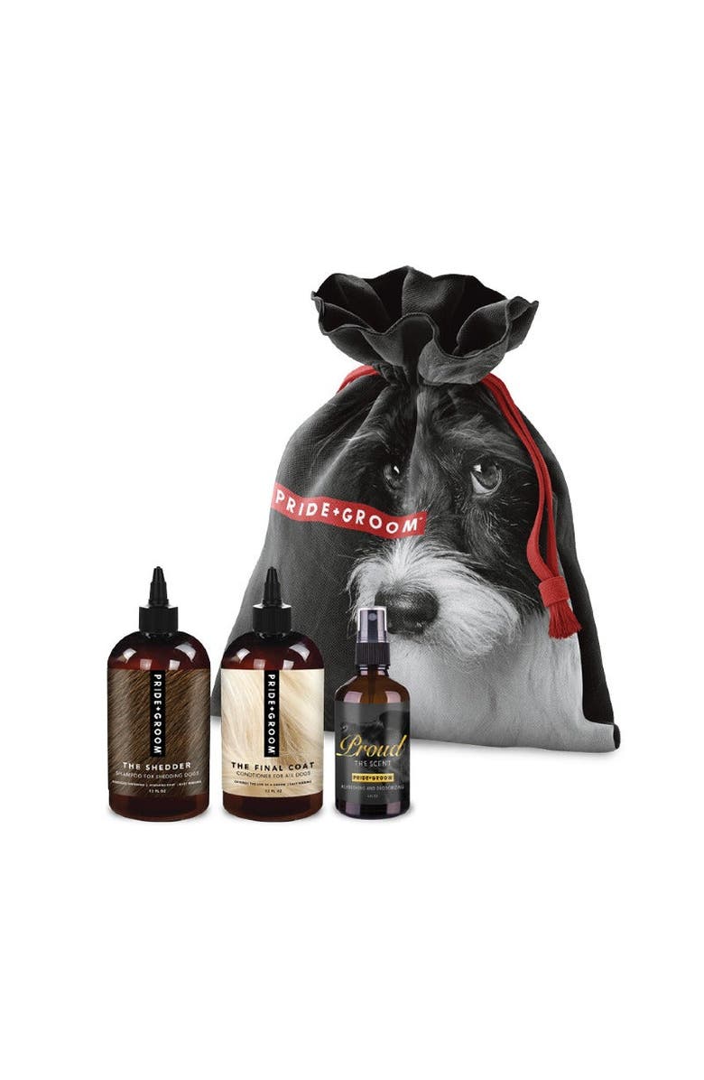 PRIDE+GROOM The Small Deluxe Doggy Bag, Main, color, The Sensitive One