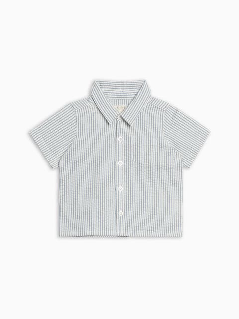 Organic Landon Seersucker Button Down (Baby)