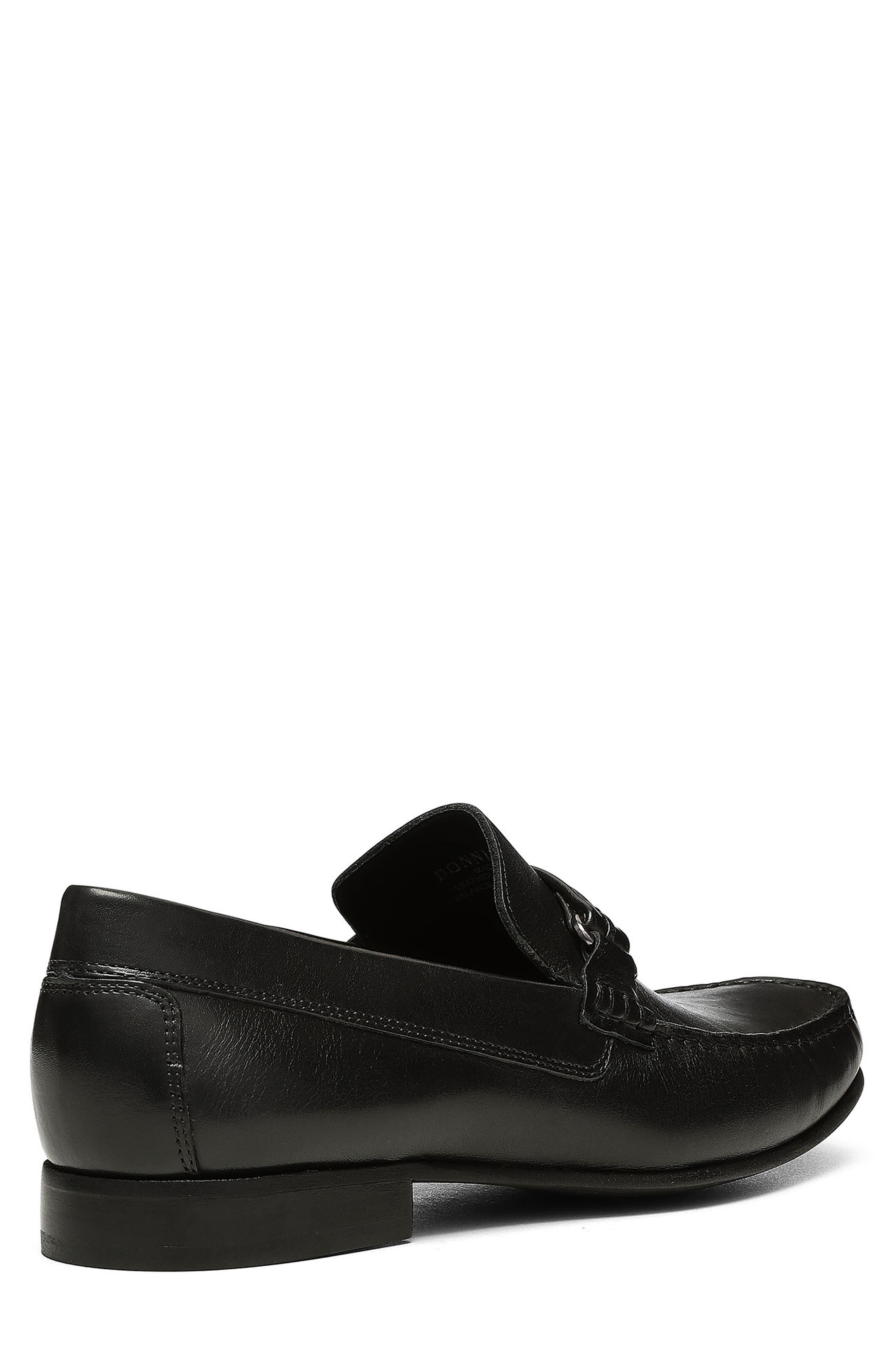 Calf Leather Bit Loafer, Alternate, color, BLACK