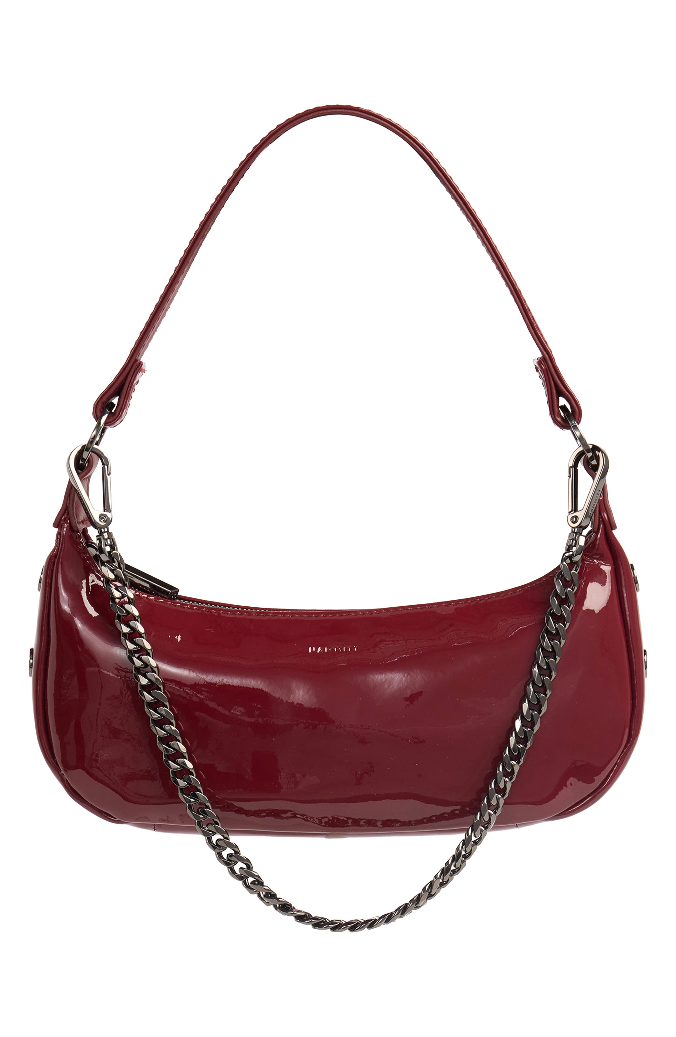 HAMMITT Chain Bag Strap, Alternate, color, Gunmetal