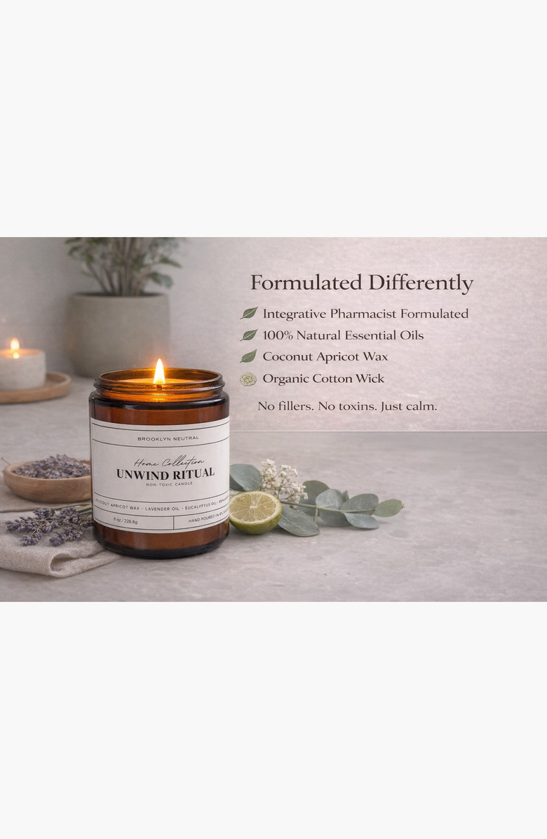 BROOKLYN NEUTRAL Unwind Ritual Scented Blend, Alternate, color, NO COLOR