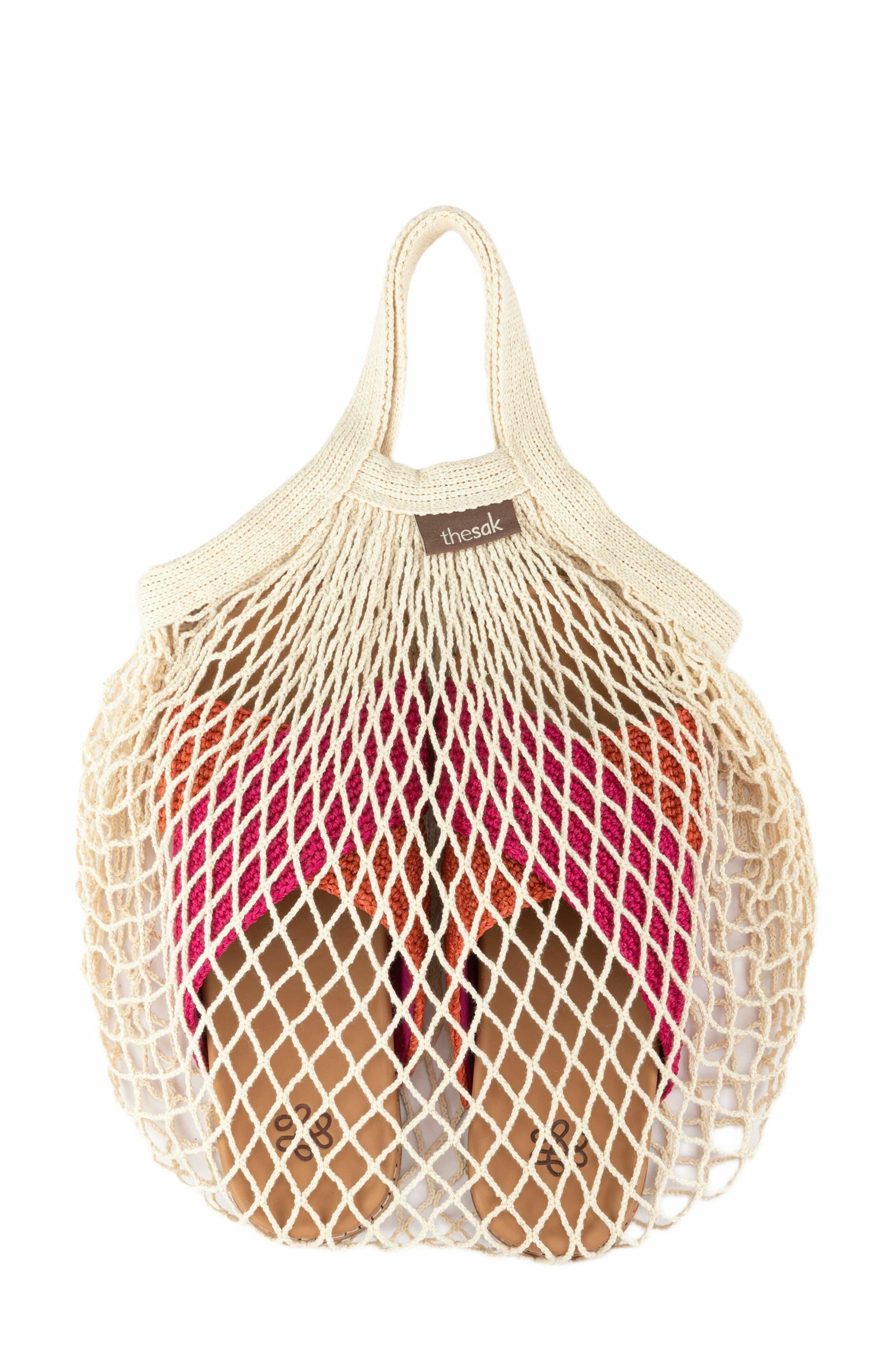 Penelope Slip On Sandal, Alternate, color, Pinkberry Cayenne Block