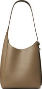 Tory Burch Small Romy Pebble Leather Hobo Bag