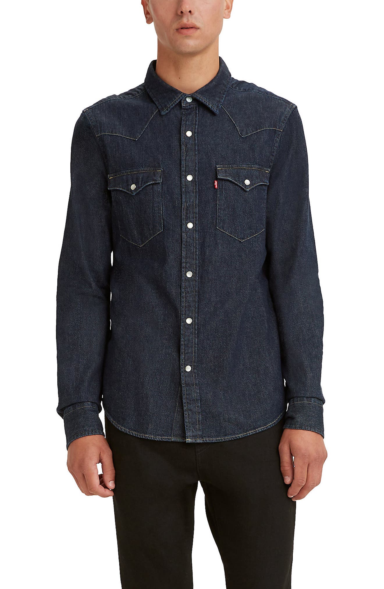 Levi's Classic Western Standard Denim Shirt (Men) | Nordstromrack