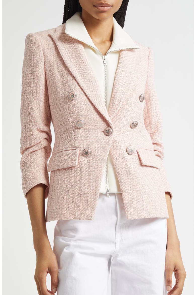 Ryland Dickey Jacket, Alternate, color, PINK SHELL
