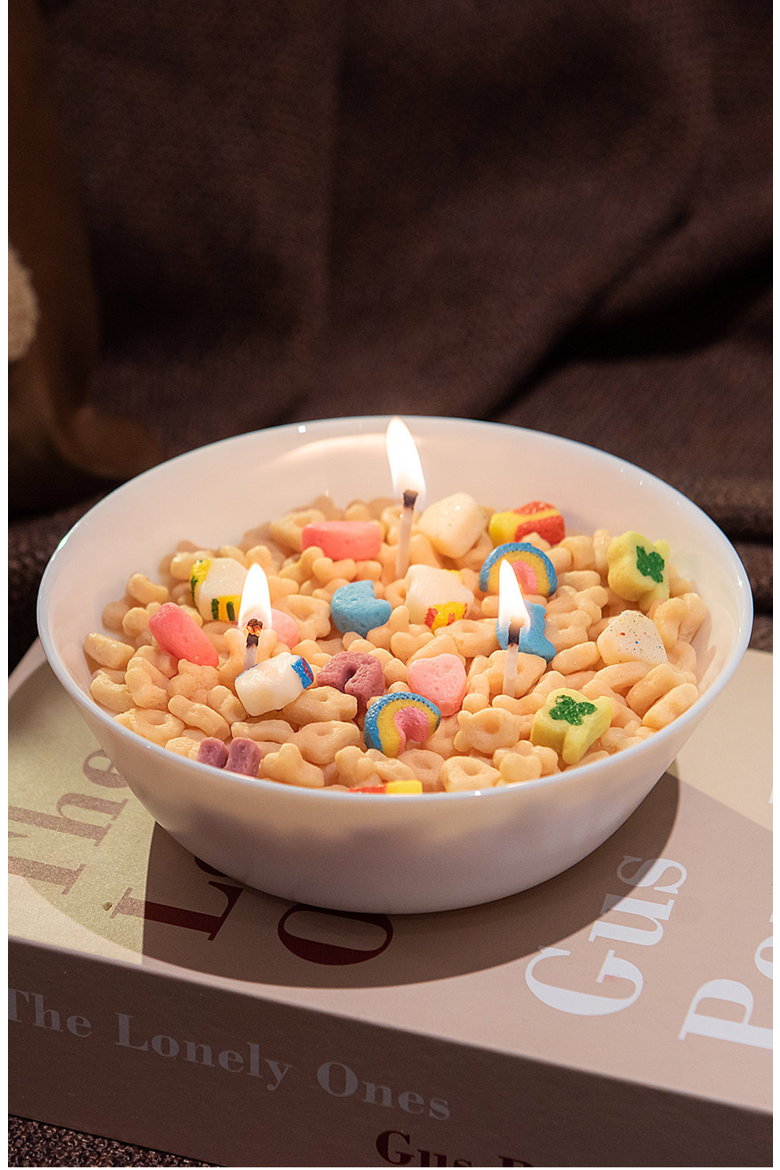 Lucky Charms Cereal Candle 3.0, Alternate, color, None