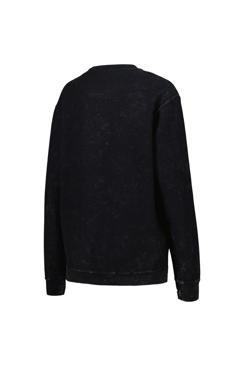 Women's G-III 4Her by Carl Banks Black New Orleans Saints Comfy Cord Pullover Sweatshirt, Alternate, color, Black