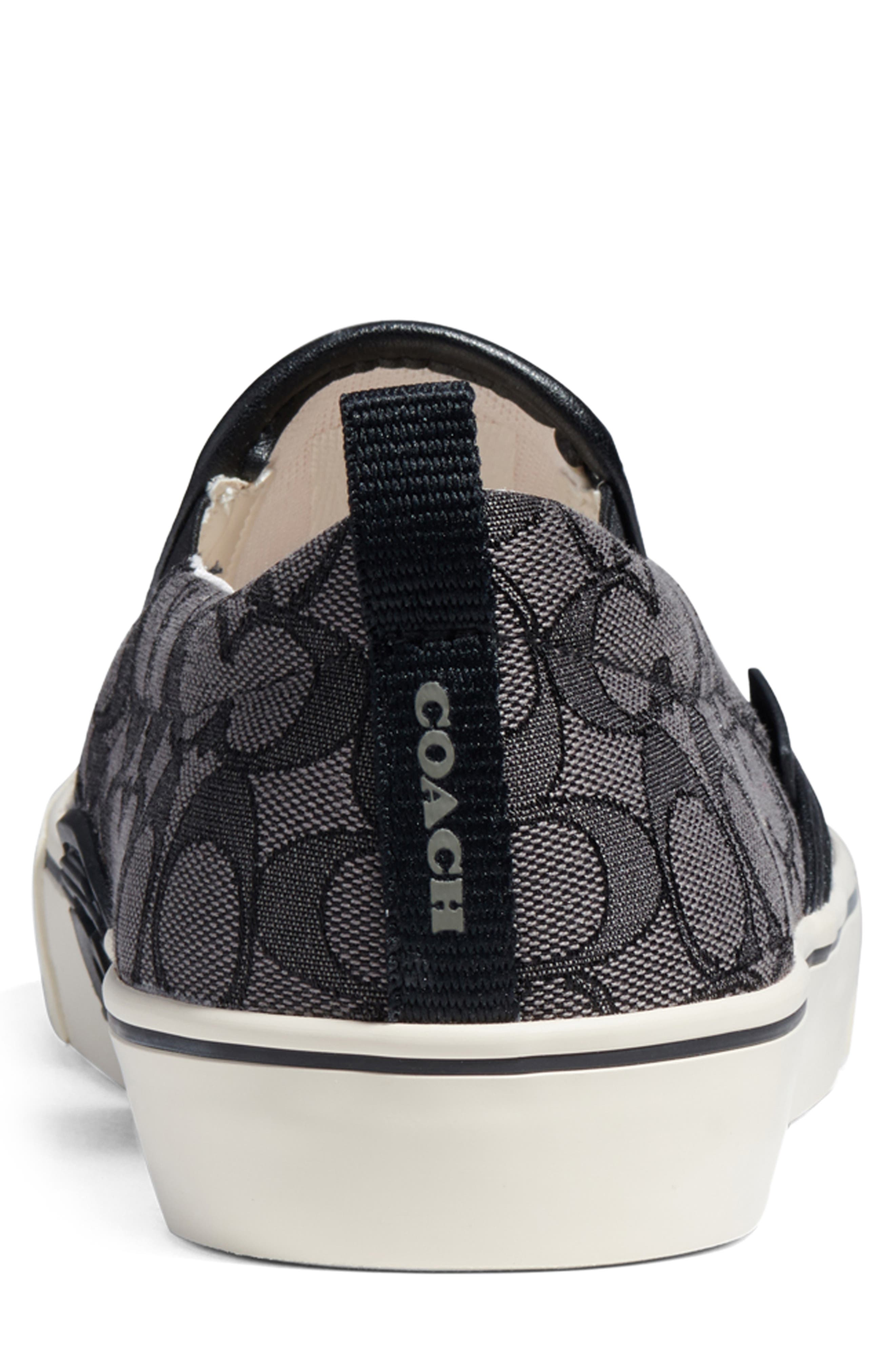 COACH Jacquard Signature Slip-On Shoe, Alternate, color, 