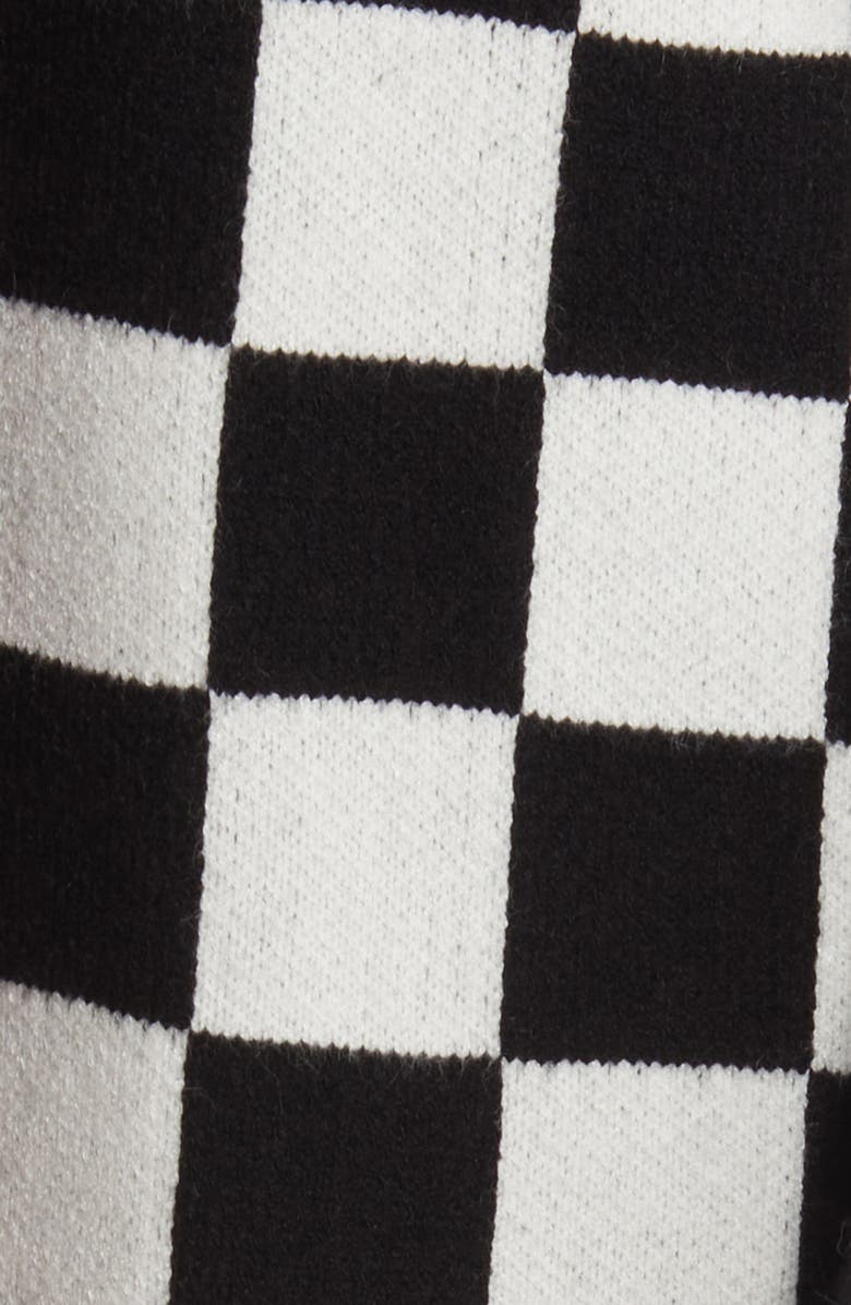 Dressed in Lala Legend Luxe Fringe Checkered Cardigan, Alternate, color,