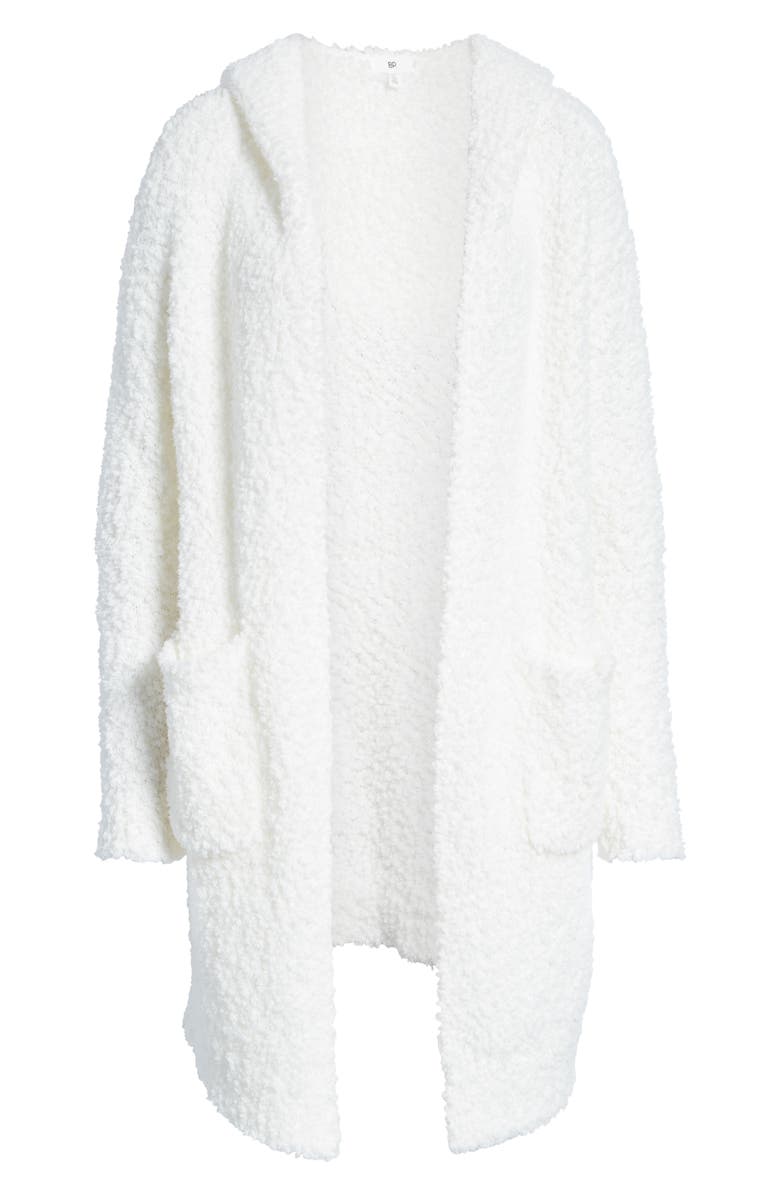 BP. Plush Hooded Cardigan, Alternate, color, 