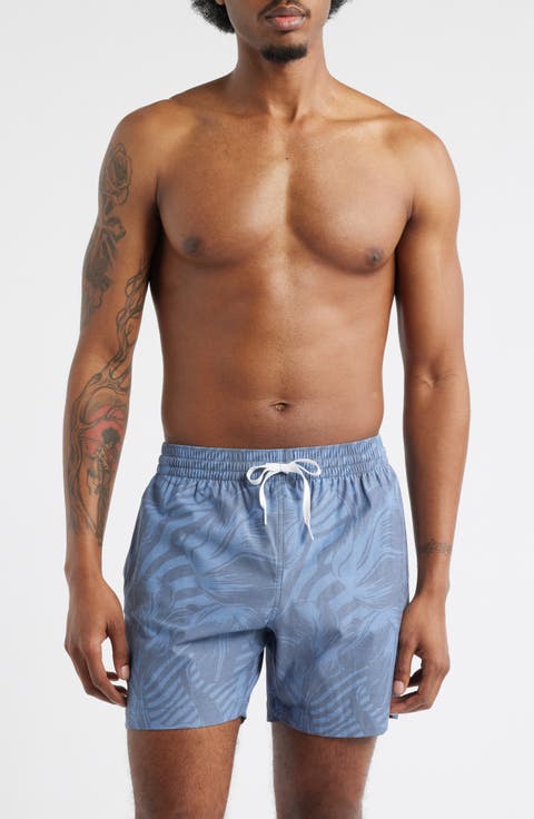Indigo Crazies 5.5-Inch Swim Trunks