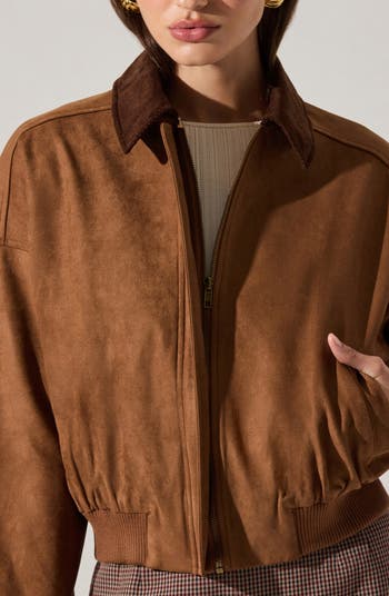 Sorine Faux Suede Jacket
