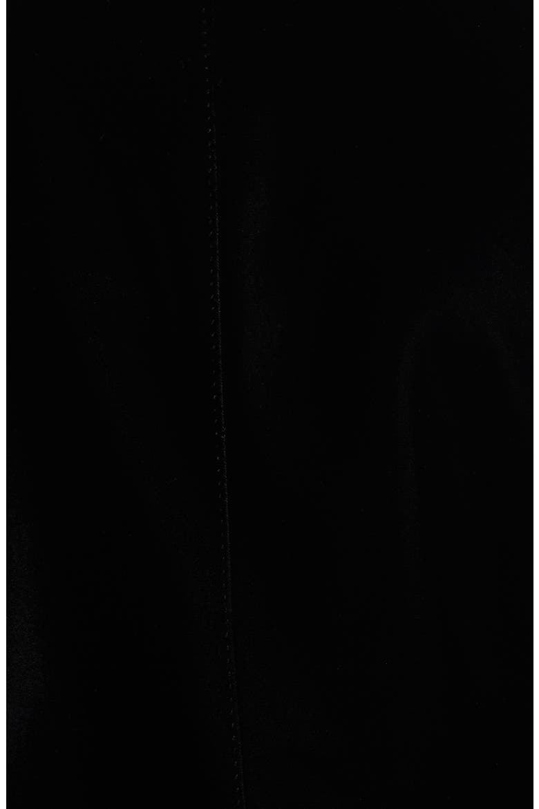 Shelton Fluid Velvet Cocktail Jacket, Alternate, color, BLACK