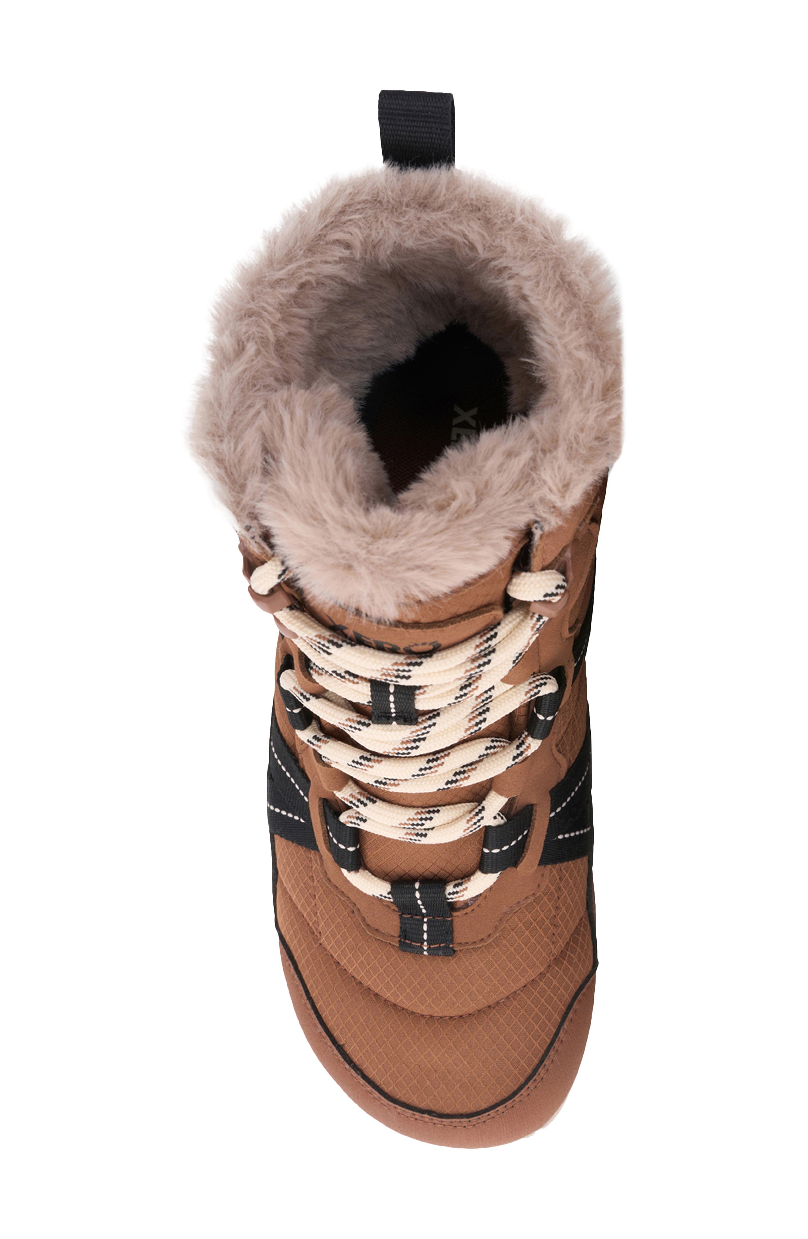 XERO SHOES Alpine Faux-Fur Trim Boot, Alternate, color, 
