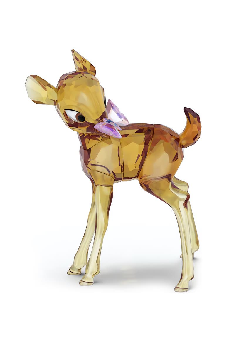 x Disney 'Bambi' Crystal Figurine, Main, color, LIGHT AMBER