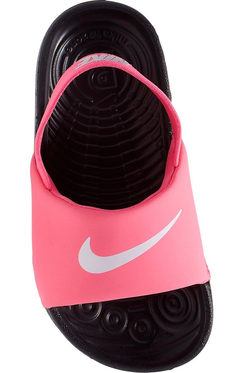 Nike Kawa Slingback Sandal, Alternate, color, 610 Dgtlpk/White