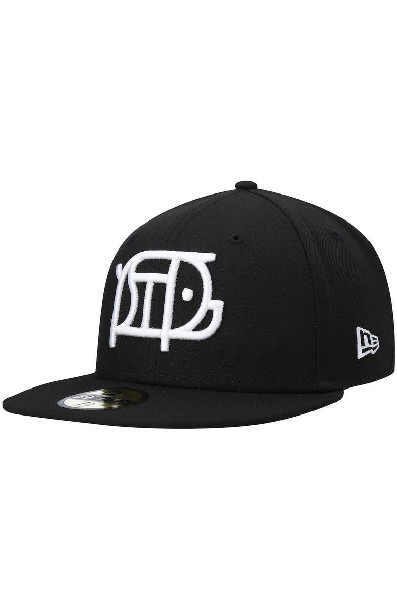 New Era Men's New Era Black St. Paul Saints Authentic Collection Team Alternate 59FIFTY Fitted Hat, Alternate, color,