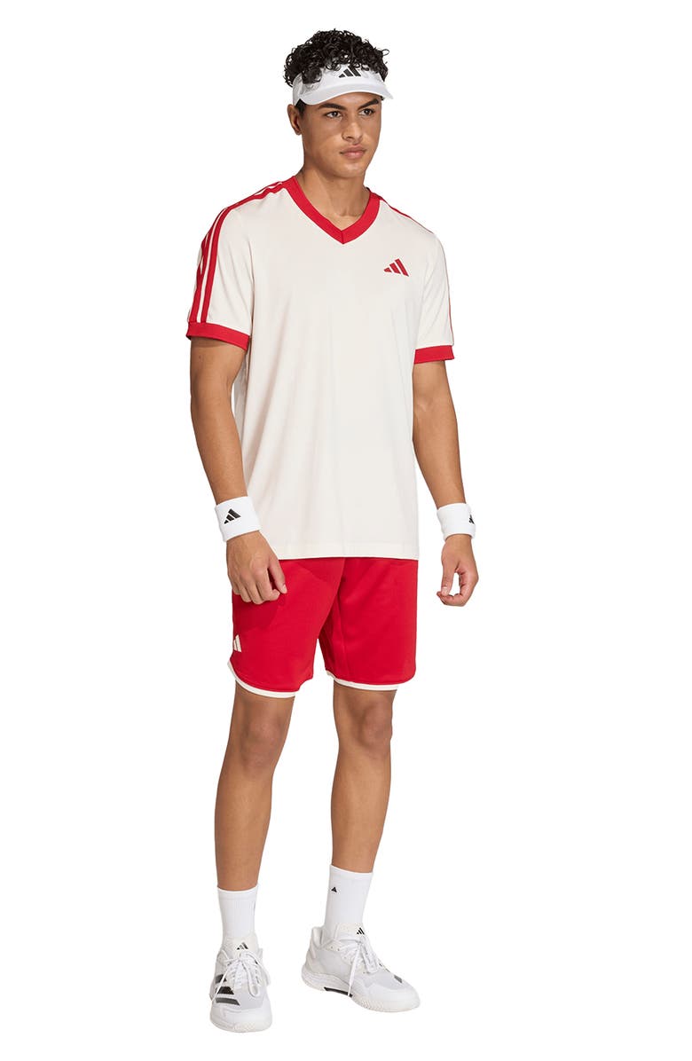 adidas Tennis Classics T-Shirt, Alternate, color, Chalk White/ /