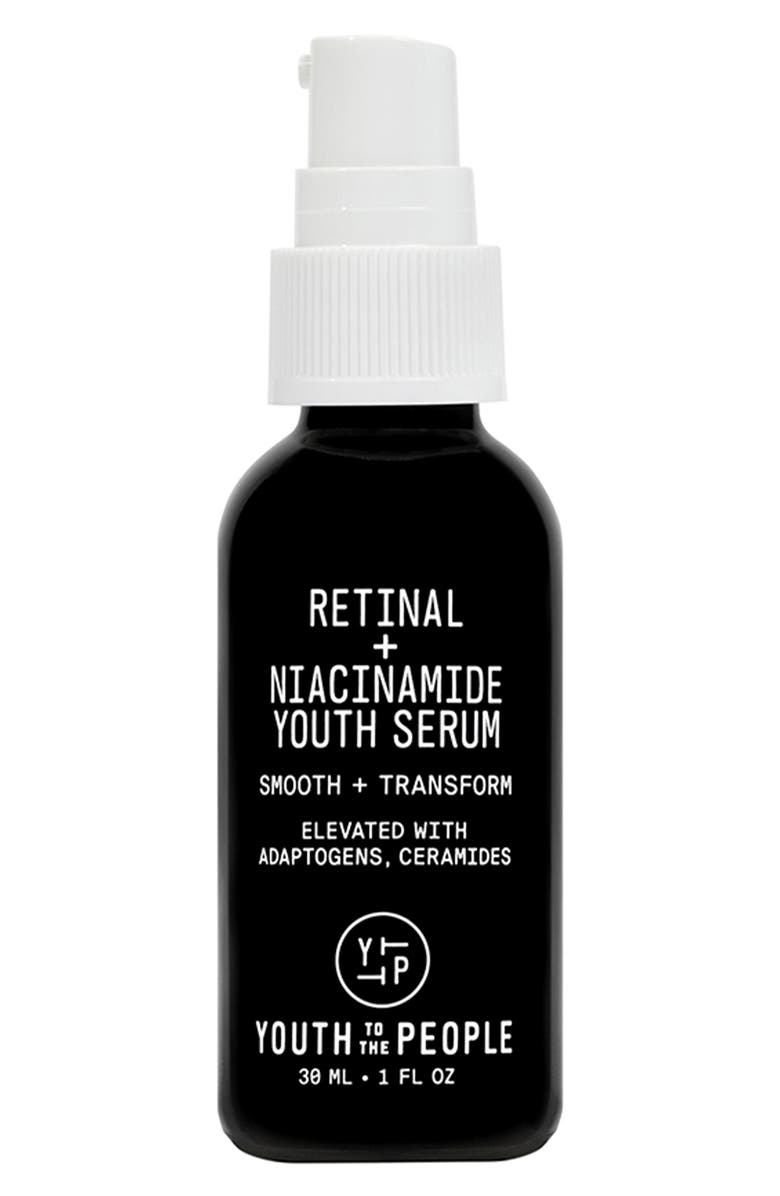 Youth to the People Retinal & Niacinimide Youth Serum, Main, color,