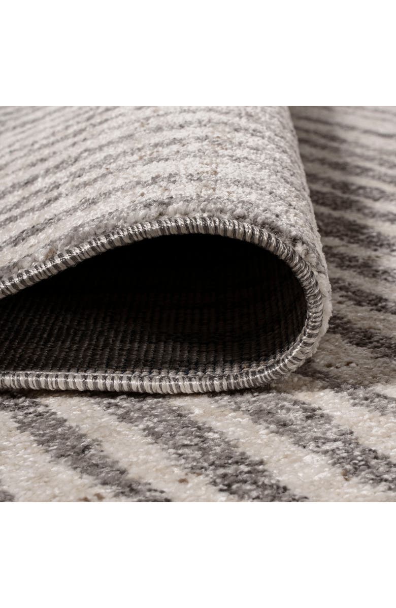 JONATHAN Y Skoura Modern Bold Stripe Area Rug, Alternate, color, Beige/Dark Gray
