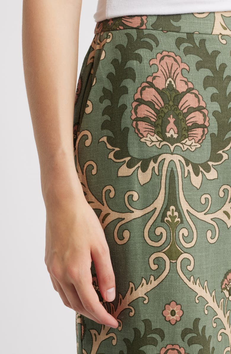 Sanctuary The Soft Print Pants, Alternate, color, Mezzo Sage