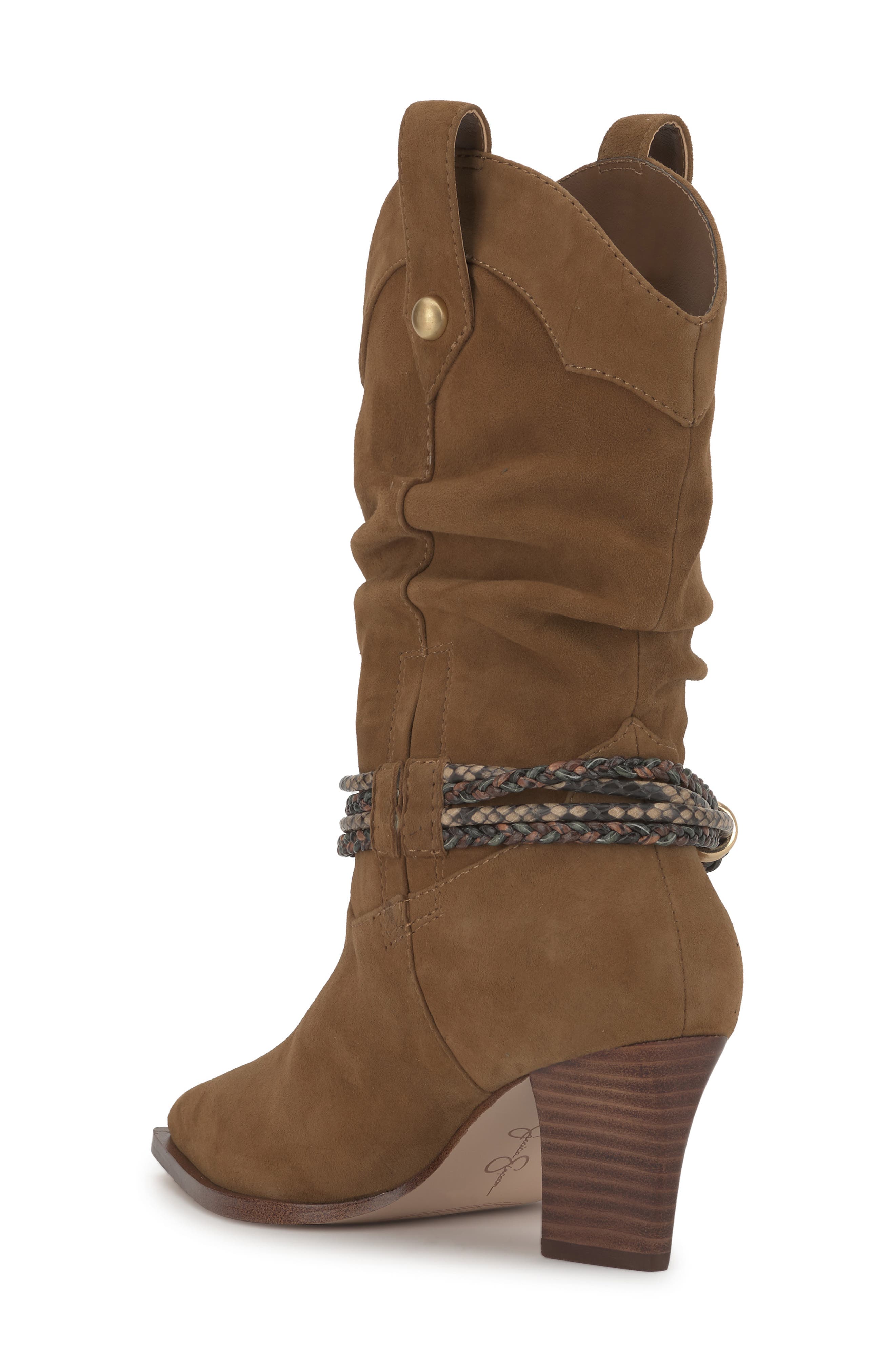 Hanie Western Boot, Alternate, color, SAFARI BROWN