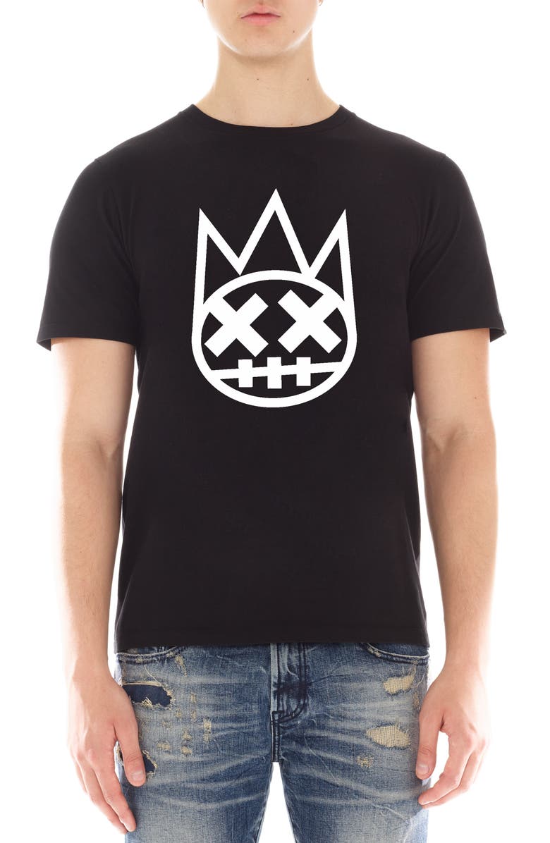 Cult of Individuality Shimuchan Cotton Graphic T-Shirt, Main, color, Black