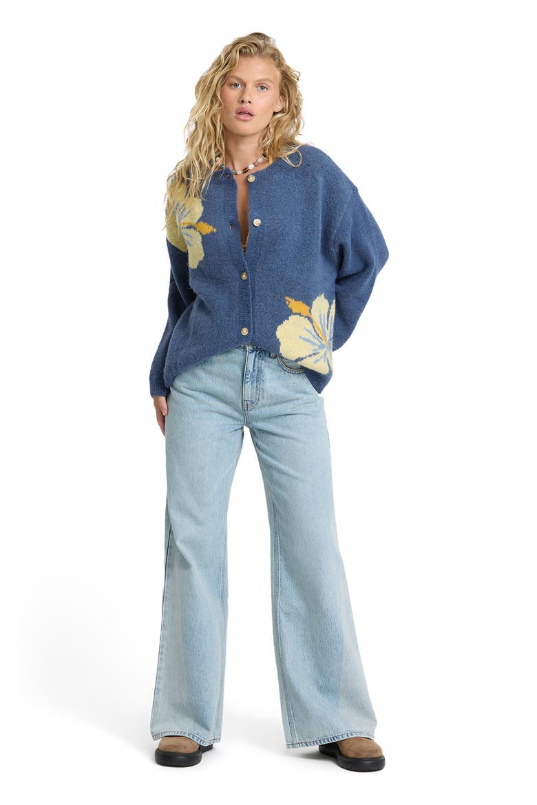 Dixie Cardigan, Alternate, color, TRUE NAVY