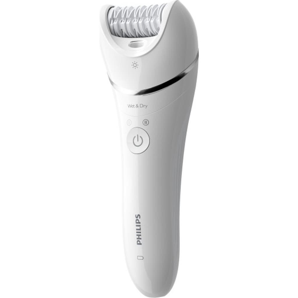 Philips Norelco Epilator Series 8000, With 3 Accessories In White