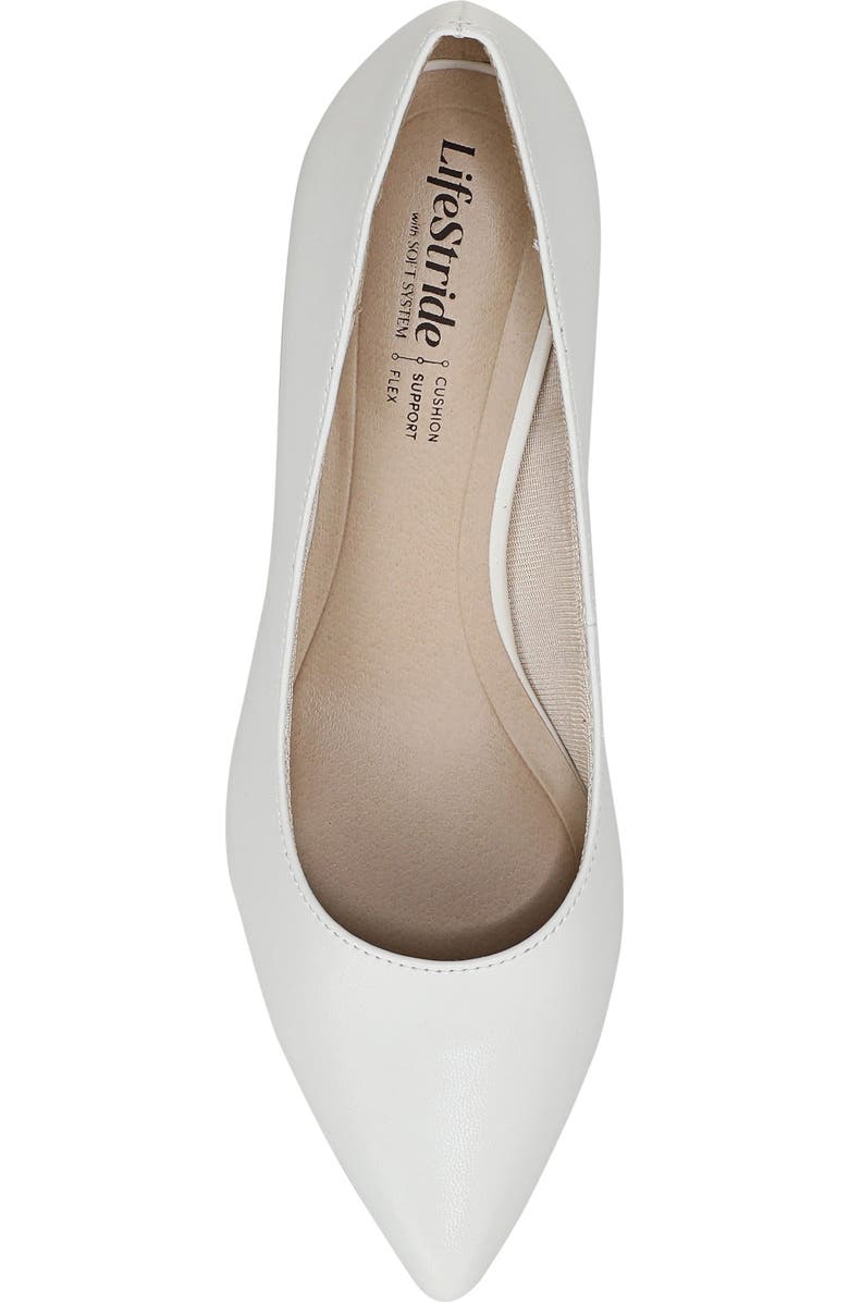 LifeStride Sevyn Pump, Alternate, color, White
