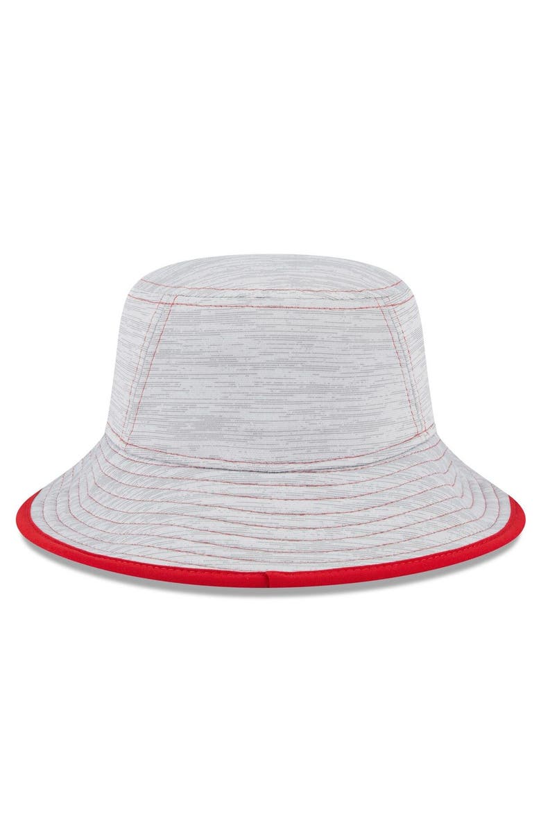 New Era Men's New Era Gray San Francisco 49ers Game Bucket Hat, Alternate, color, 