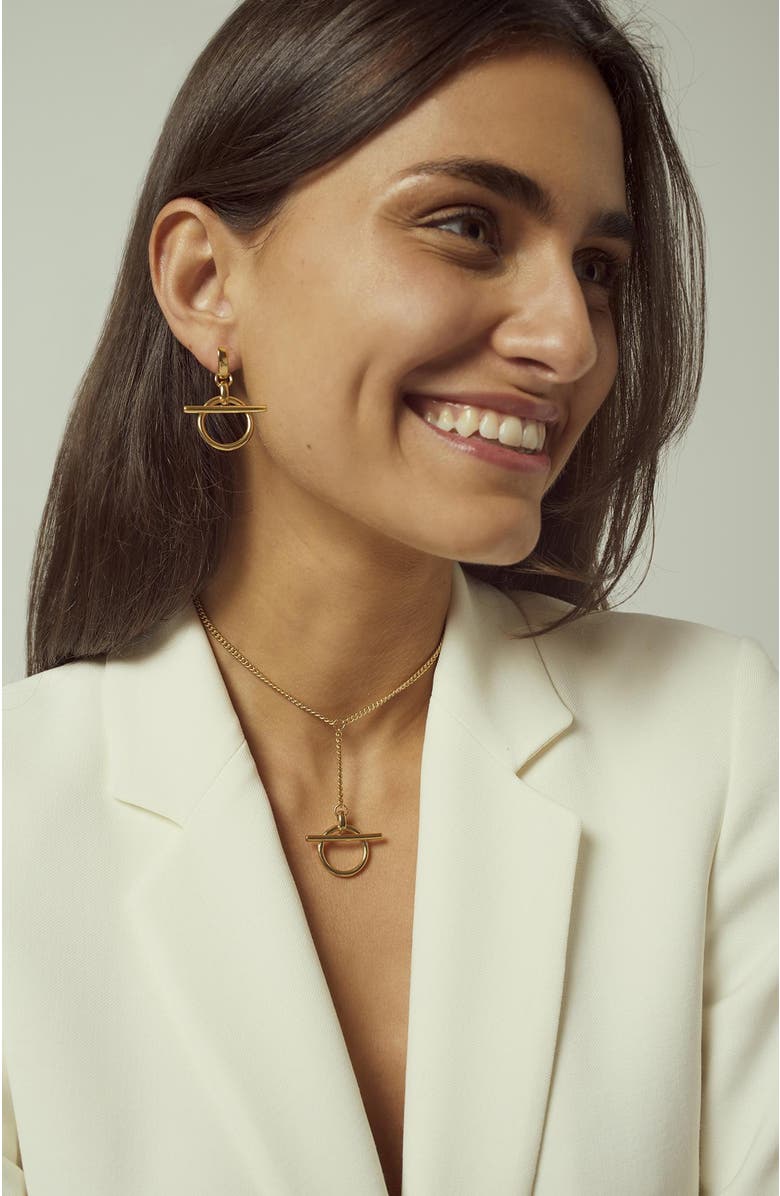 CXC Mini Origins Earrings, Alternate, color, Gold