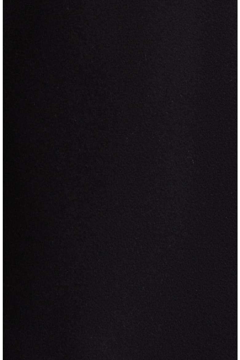 Dawn Stand Collar Wool Car Coat, Alternate, color, BLACK