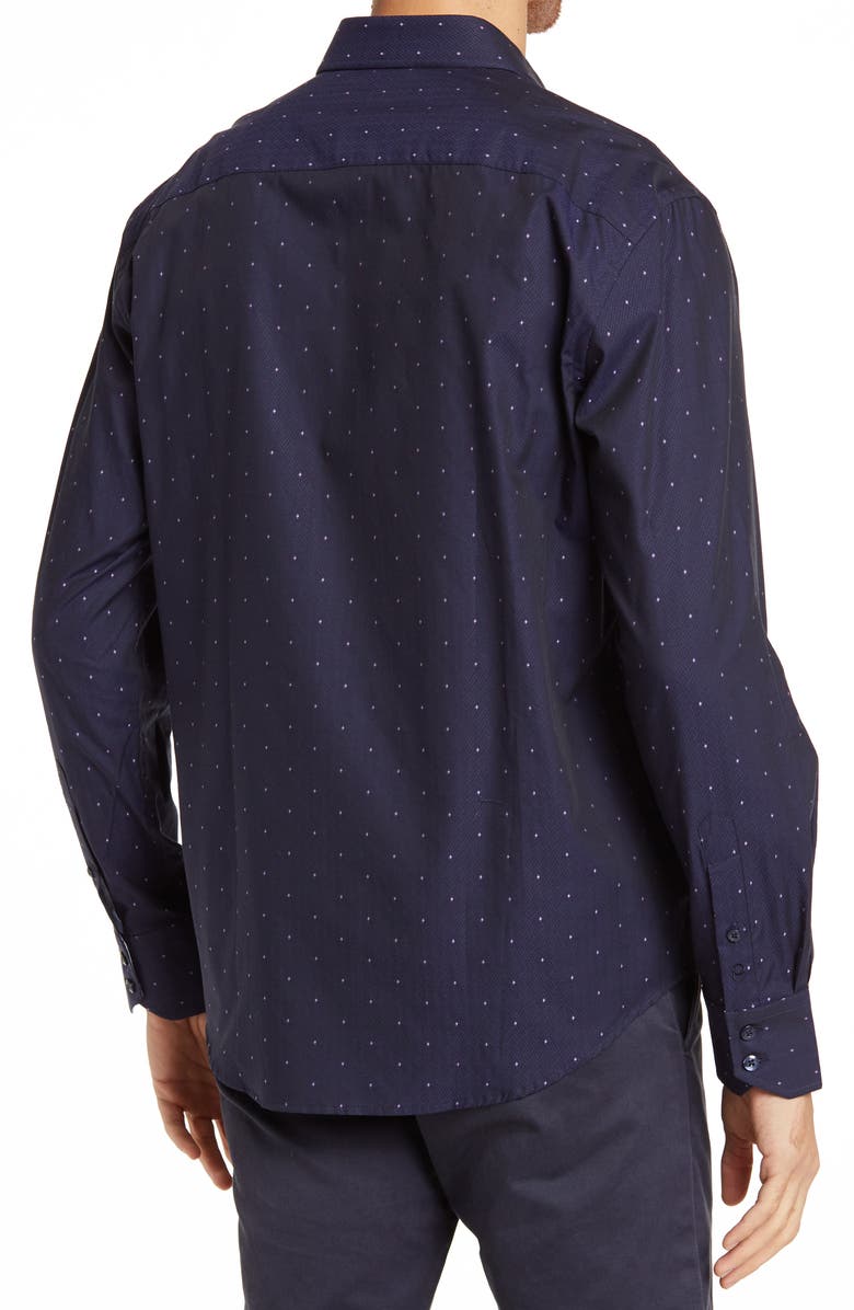 QUIETI APPAREL Long Sleeve Woven Shirt, Alternate, color, 