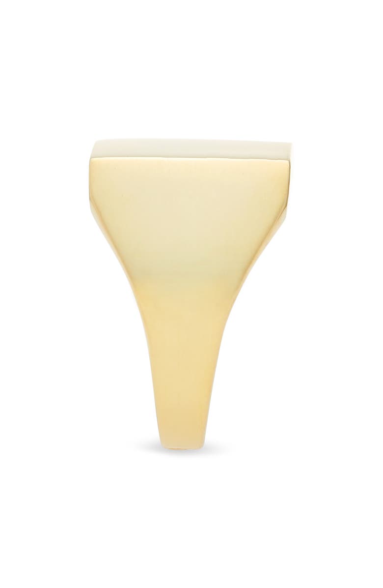 Argento Vivo Sterling Silver Square Signet Ring, Alternate, color,