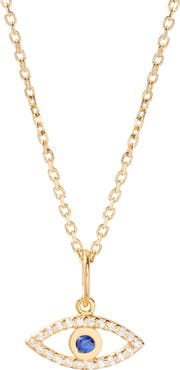 Brook and York Adeline Evil Eye Necklace