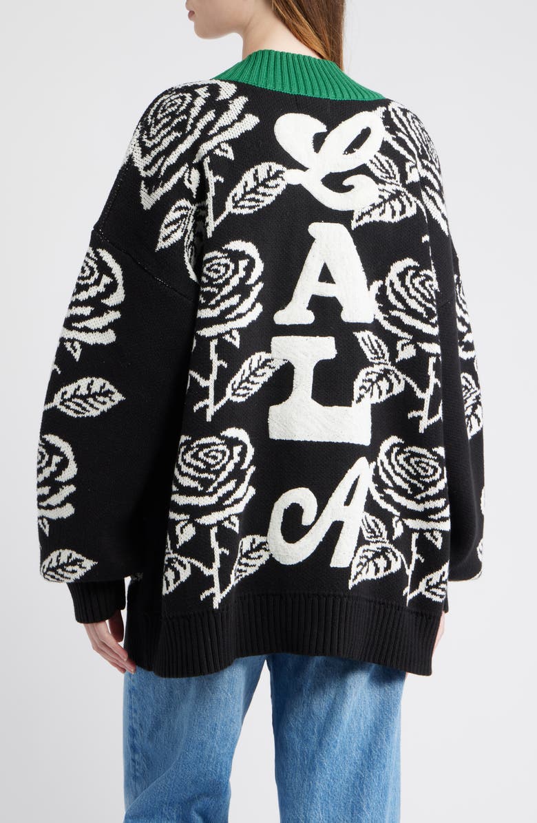 Dressed in Lala Rose Oversize Cotton Blend Cardigan, Alternate, color,