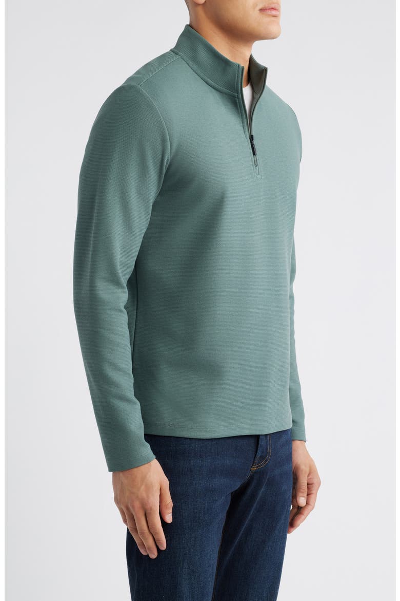Karuna Half Zip Pullover, Alternate, color, BALSAM GREEN