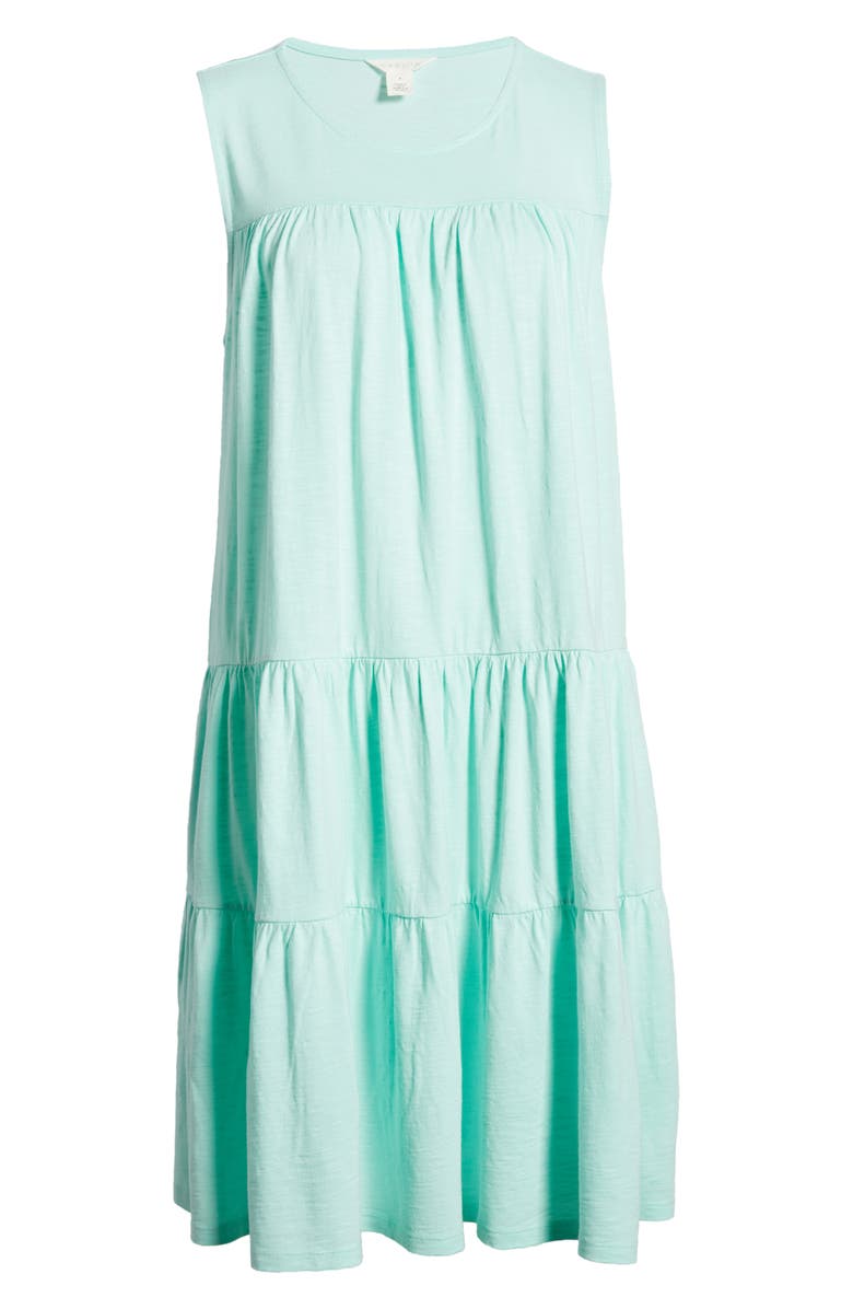 Caslon<sup>®</sup> Tiered Jersey Shift Dress, Alternate, color, 